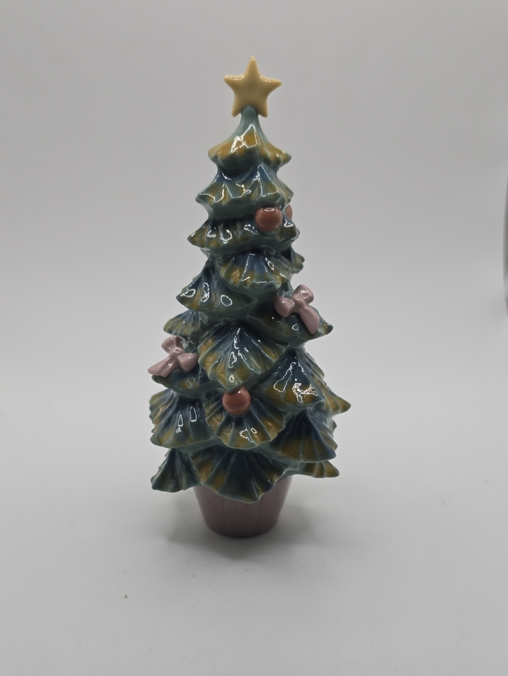 Lladró Ceramic Holiday Tree Figurine